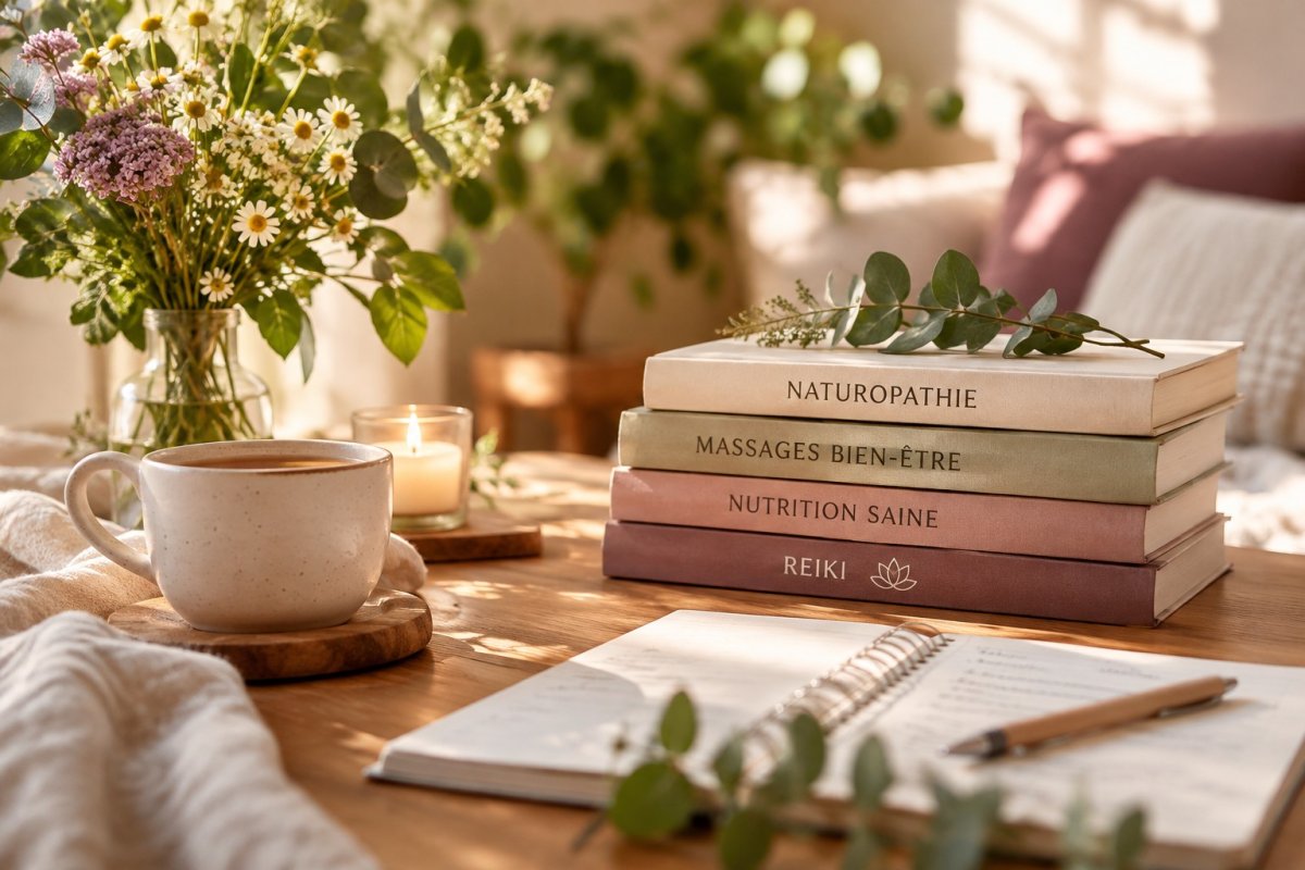 Livres de naturopathie, massages, nutrition et Reiki dans une ambiance chaleureuse et naturelle – Blog Naturelia