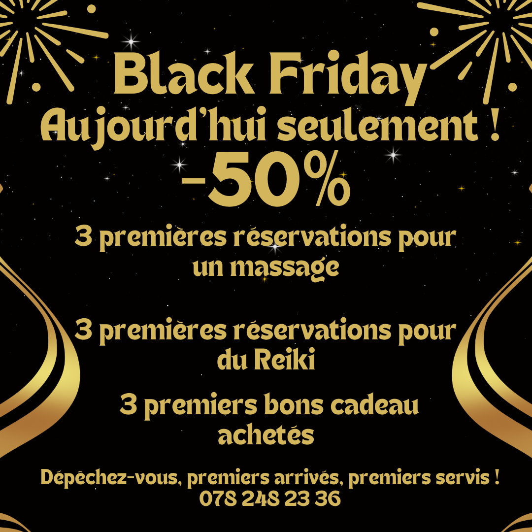 Black Friday chez Naturelia : Offrez (ou offrez-vous) du bien-être à moitié prix ! 
